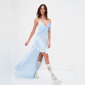 For Love And Lemons | Dresses | Lillie Chiffon Corset Dress | Poshmark